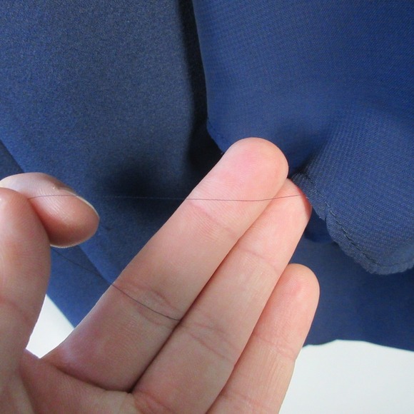 Ever Beauty Formal Maxi Dress 8 Blue Bow Romantic Evening Gown Vtg y2k 478 - Picture 11 of 12